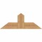 Ekena Millwork Portland Smooth Timber Gable Bracket, Western Red Cedar, 36"W x 13"H x 5 1/2"D x 5 1/2"F, 9/12 Pitch GBW036X13X0606POR00SWR - alternate 1